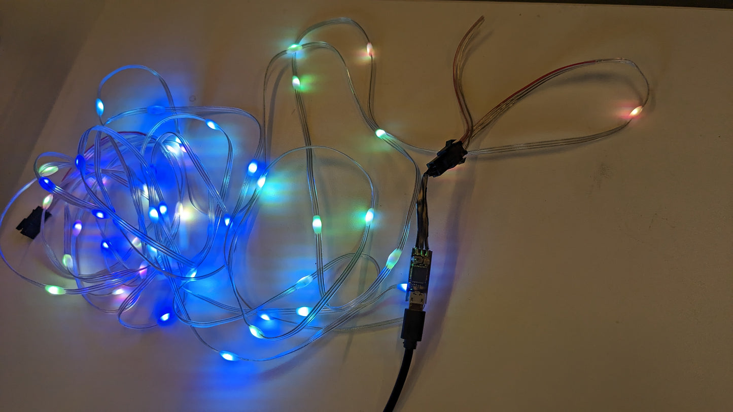 Digital LED Fairy Light, 50LED, 5meters