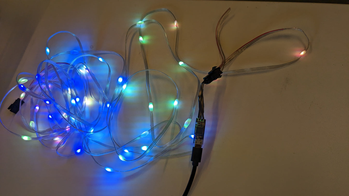Digital LED Fairy Light, 50LED, 5meters