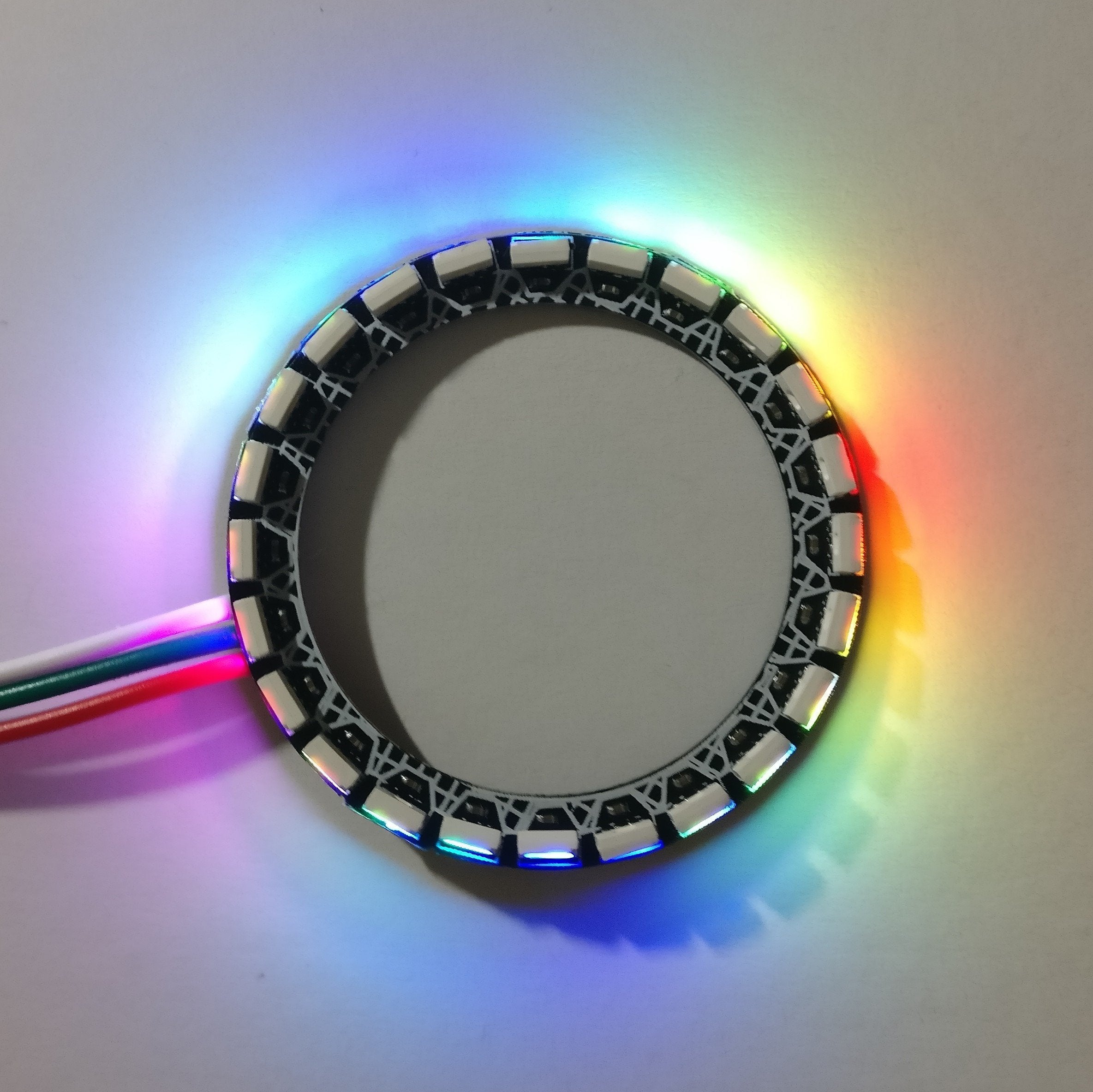 241 Led Rings Effects LED ring with 24 right-angle LEDs, outwards facing – Blinkinlabs🇳🇱